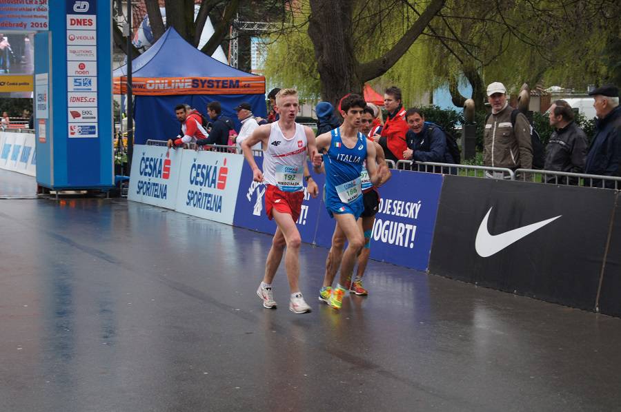 Mecz U20 w chodzie sportowym, Podiebrady obrazek 6