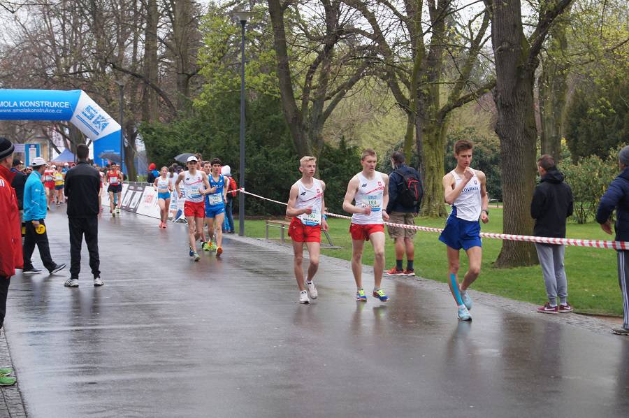 Mecz U20 w chodzie sportowym, Podiebrady obrazek 9