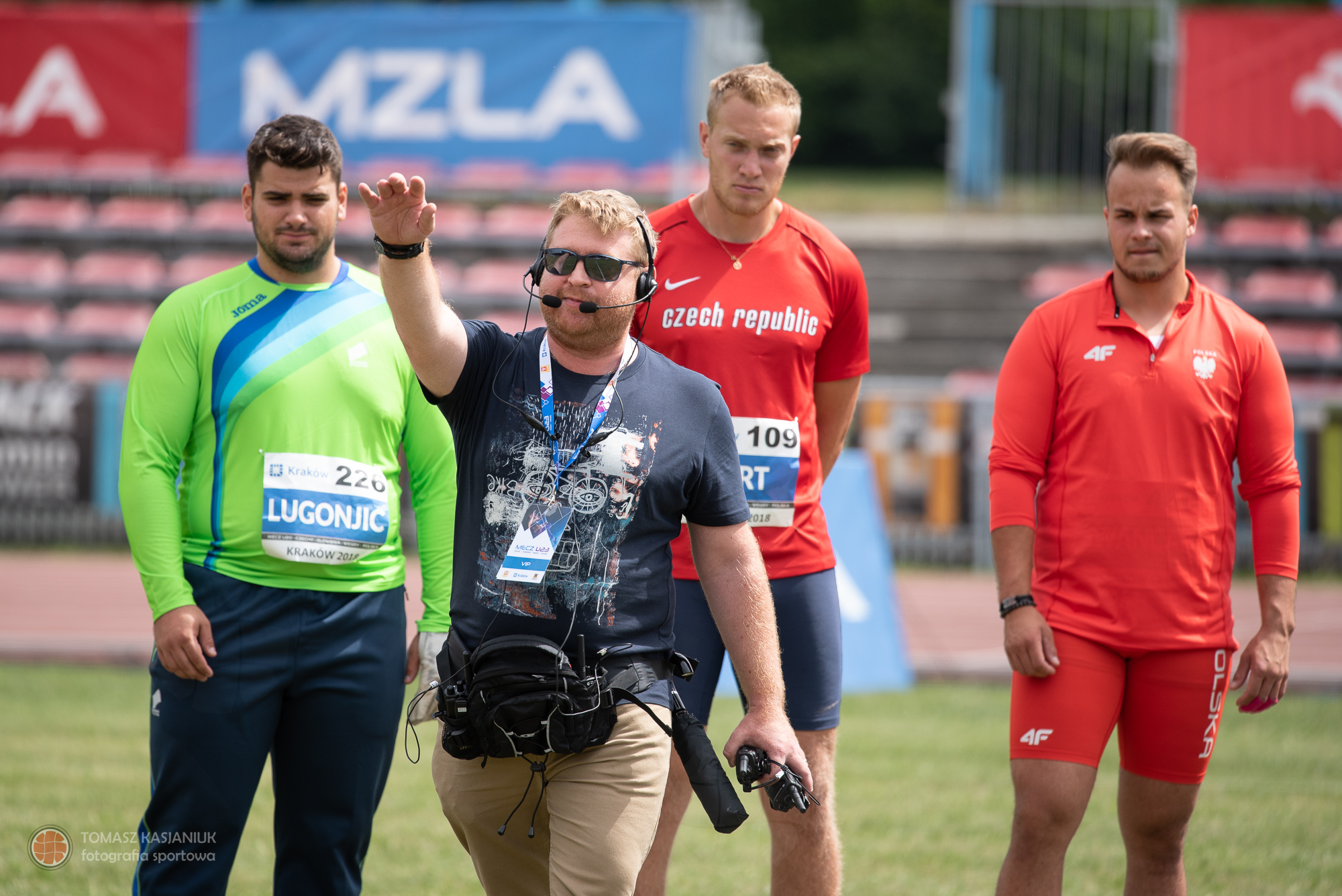Mecz U-23 Czechy-Słowenia-Węgry-Polska, Kraków 08.07.2018 obrazek 2