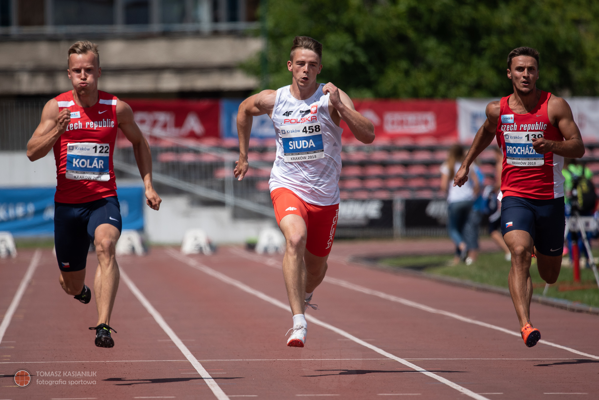 Mecz U-23 Czechy-Słowenia-Węgry-Polska, Kraków 08.07.2018 obrazek 4