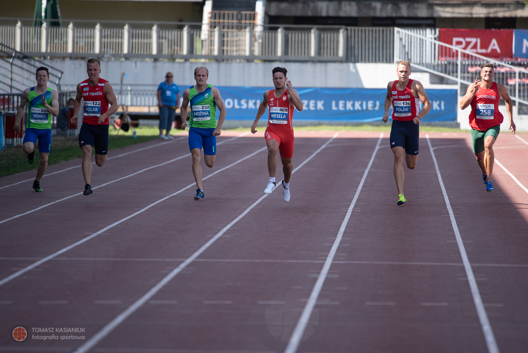 Mecz U-23 Czechy-Słowenia-Węgry-Polska, Kraków 08.07.2018 obrazek 18