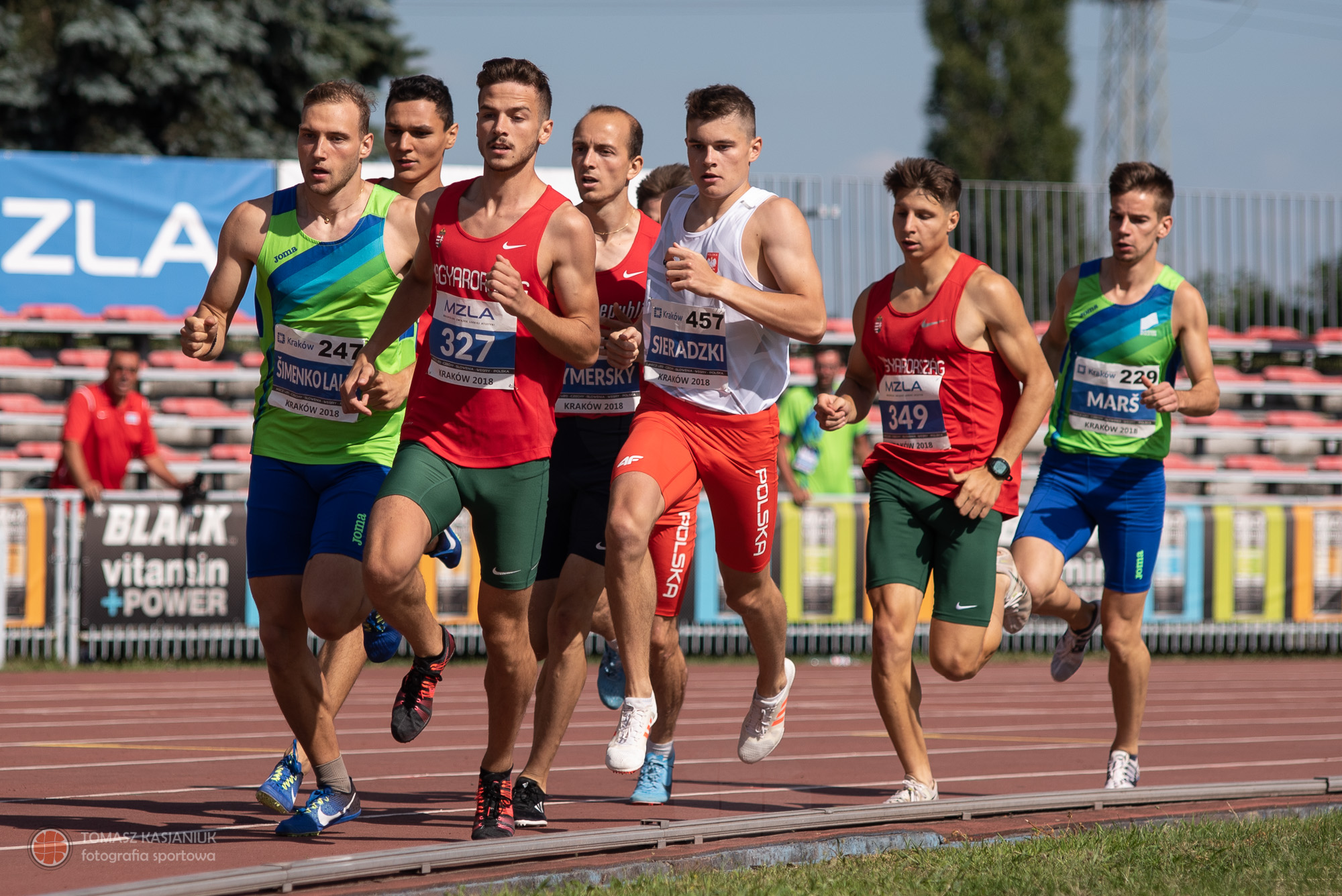 Mecz U-23 Czechy-Słowenia-Węgry-Polska, Kraków 08.07.2018 obrazek 12