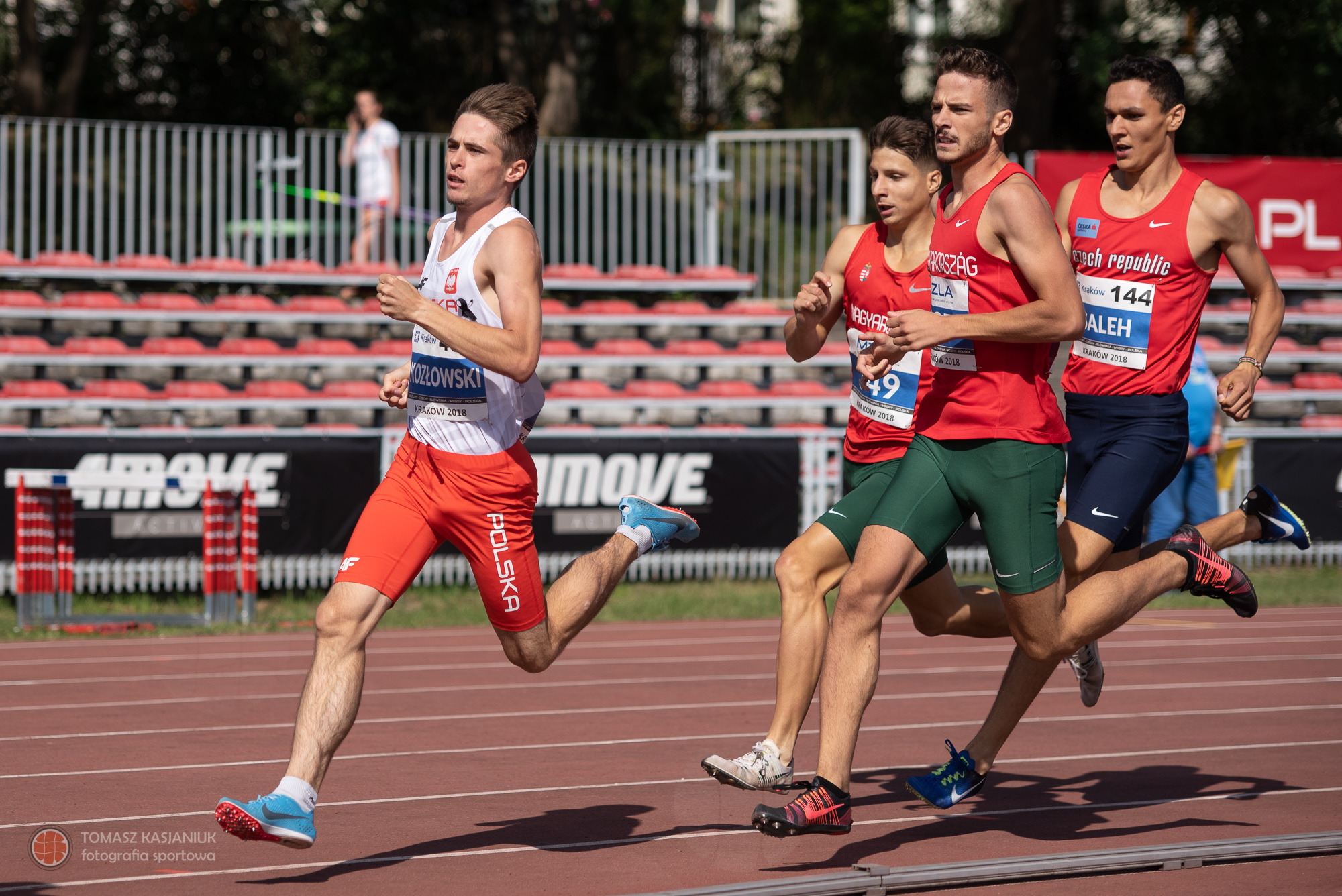 Mecz U-23 Czechy-Słowenia-Węgry-Polska, Kraków 08.07.2018 obrazek 14