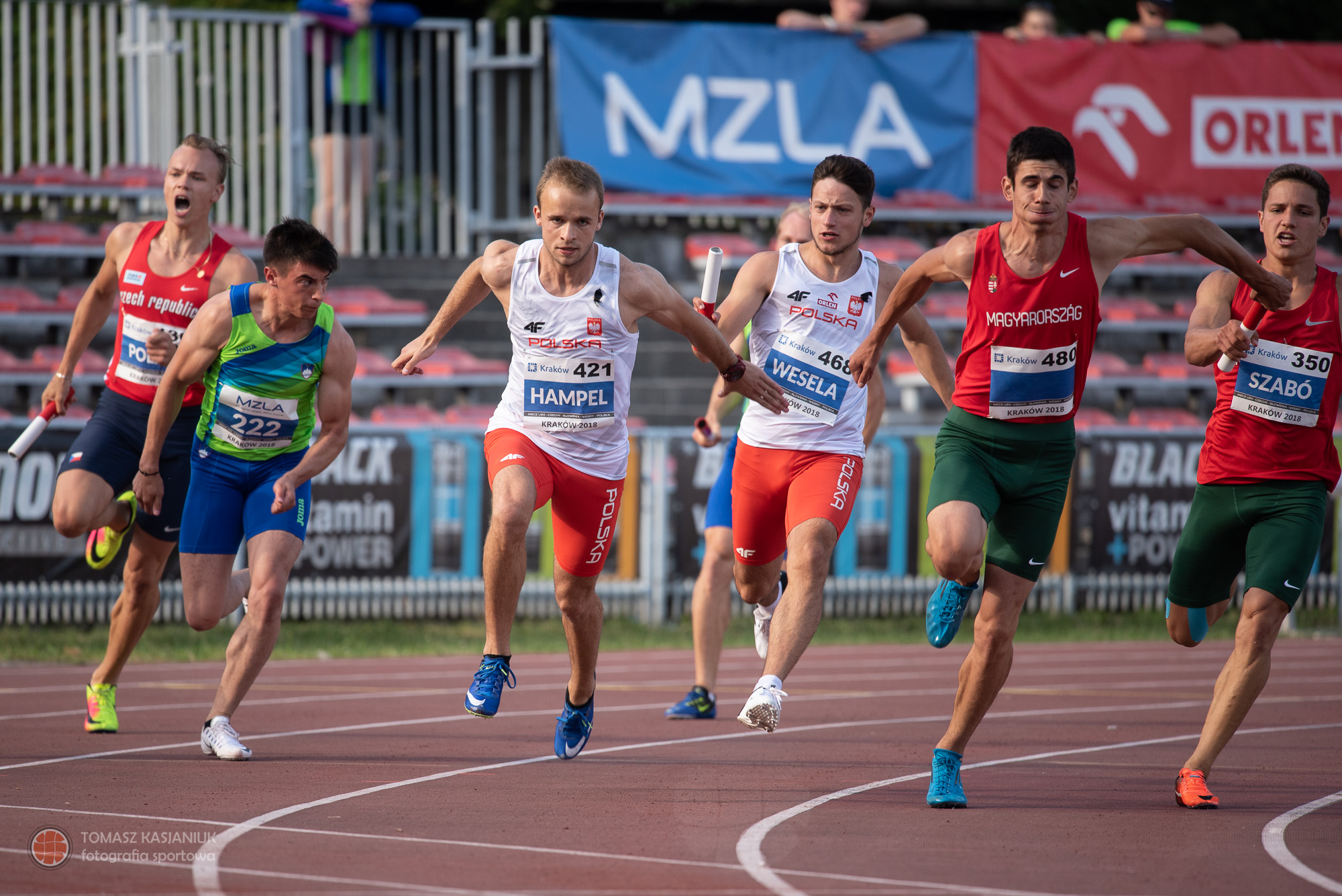 Mecz U-23 Czechy-Słowenia-Węgry-Polska, Kraków 08.07.2018 obrazek 8