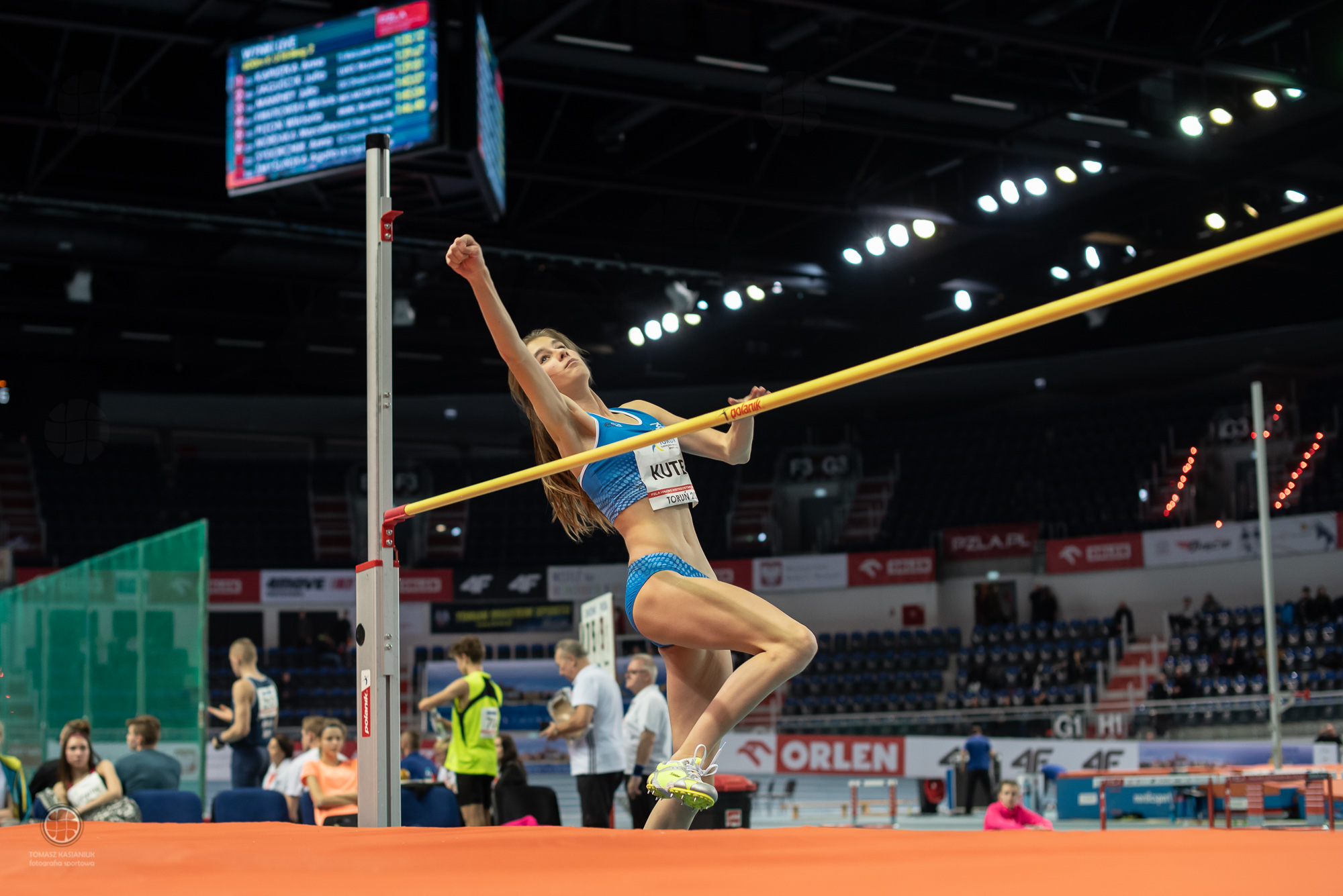 PZLA Halowe Mistrzostwa Polski U18 i U20 2019, 9.02.2019 Toruń obrazek 12