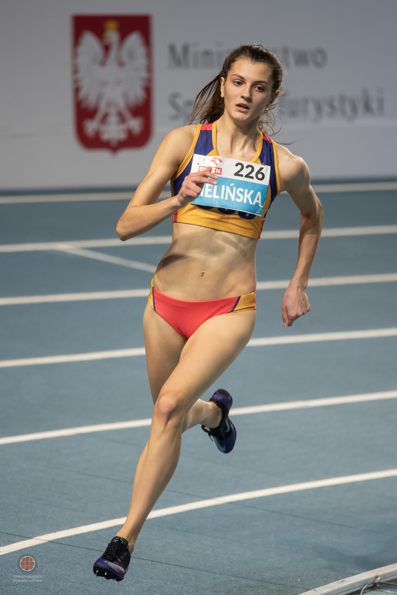 PZLA Halowe Mistrzostwa Polski U18 i U20 2019, 9.02.2019 Toruń obrazek 22