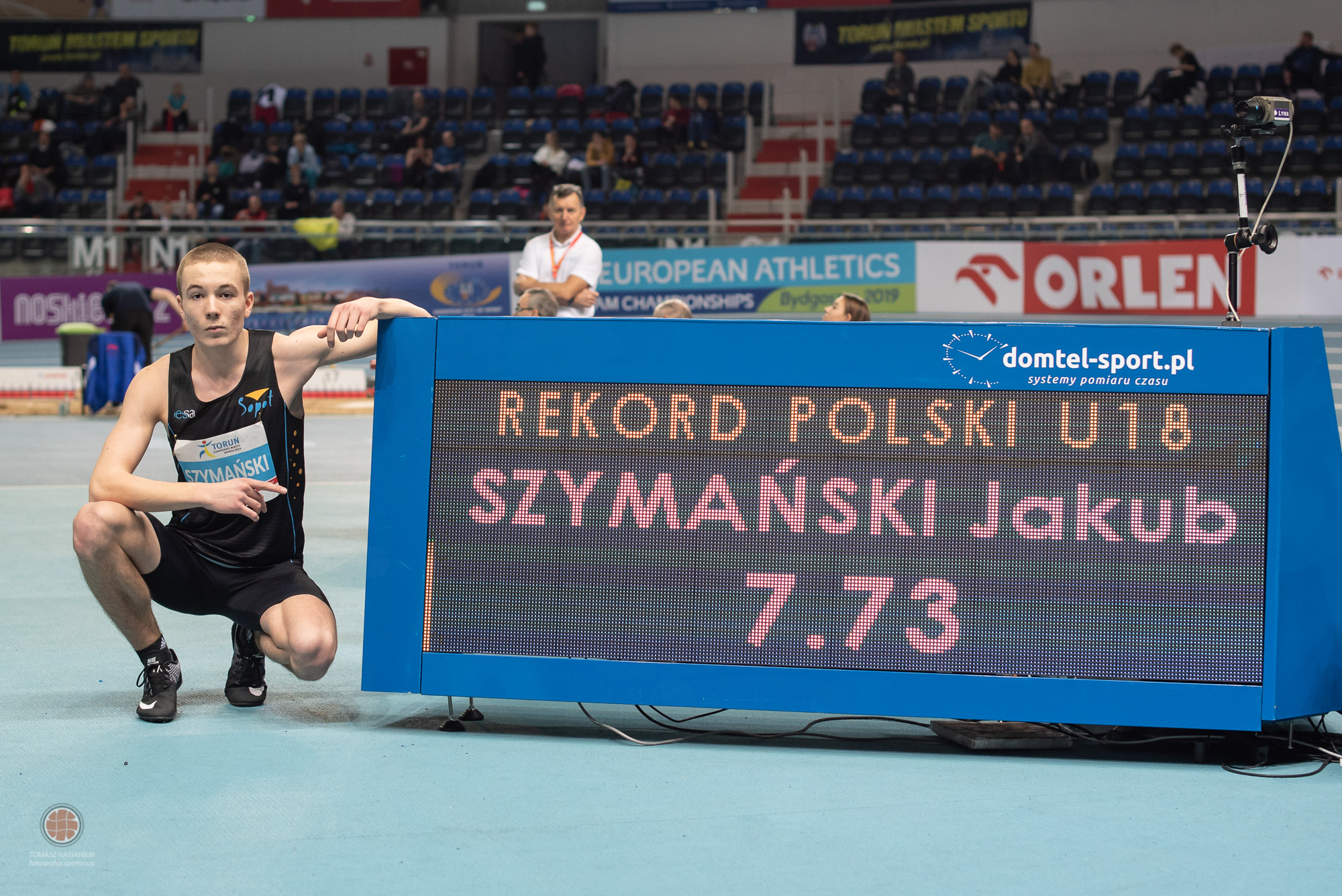 PZLA Halowe Mistrzostwa Polski U18 i U20 2019, 10.02.2019 Toruń obrazek 7
