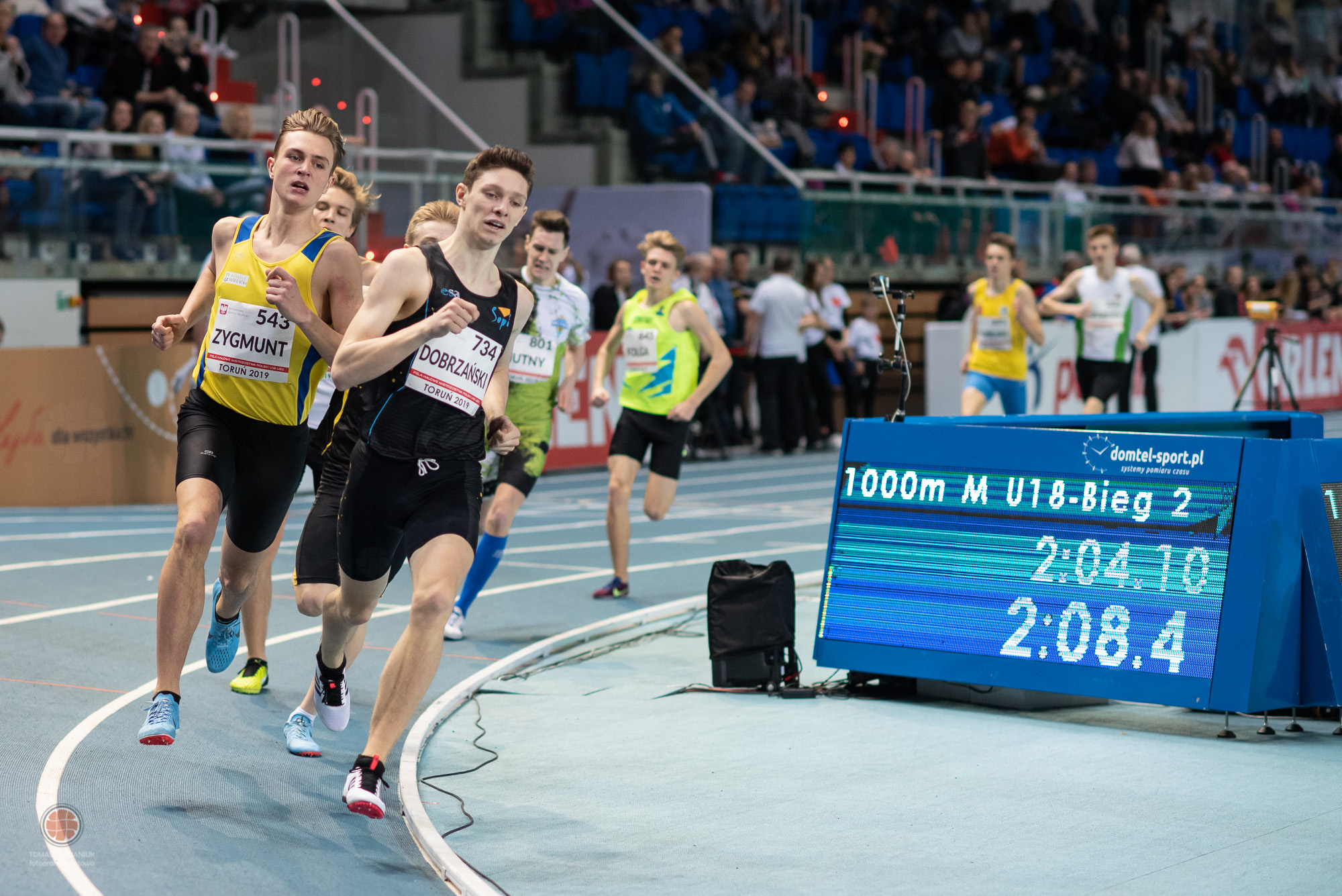 PZLA Halowe Mistrzostwa Polski U18 i U20 2019, 10.02.2019 Toruń obrazek 15