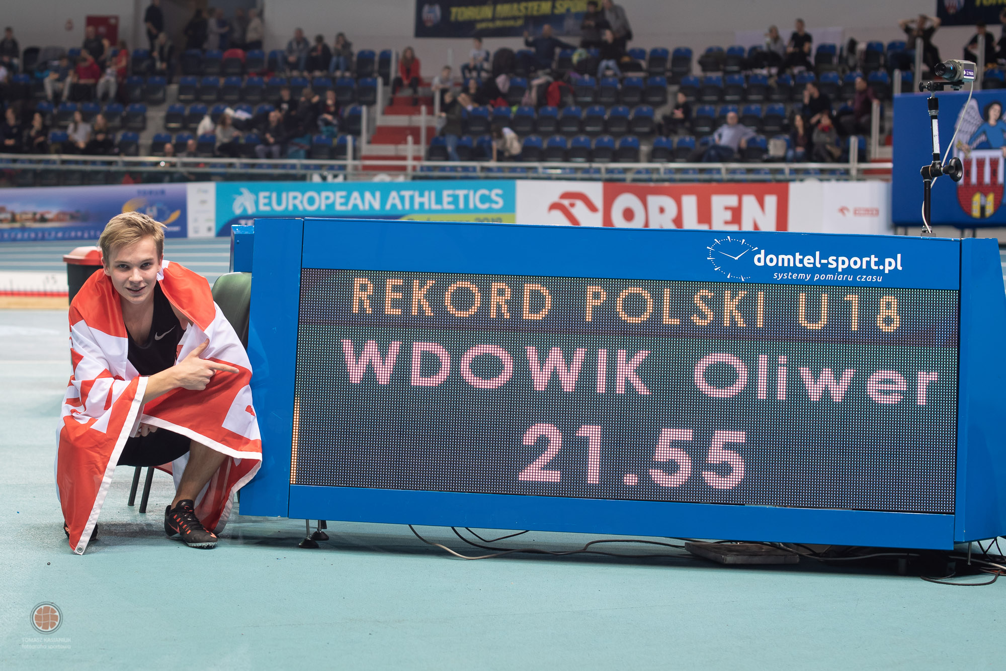 PZLA Halowe Mistrzostwa Polski U18 i U20 2019, 10.02.2019 Toruń obrazek 1