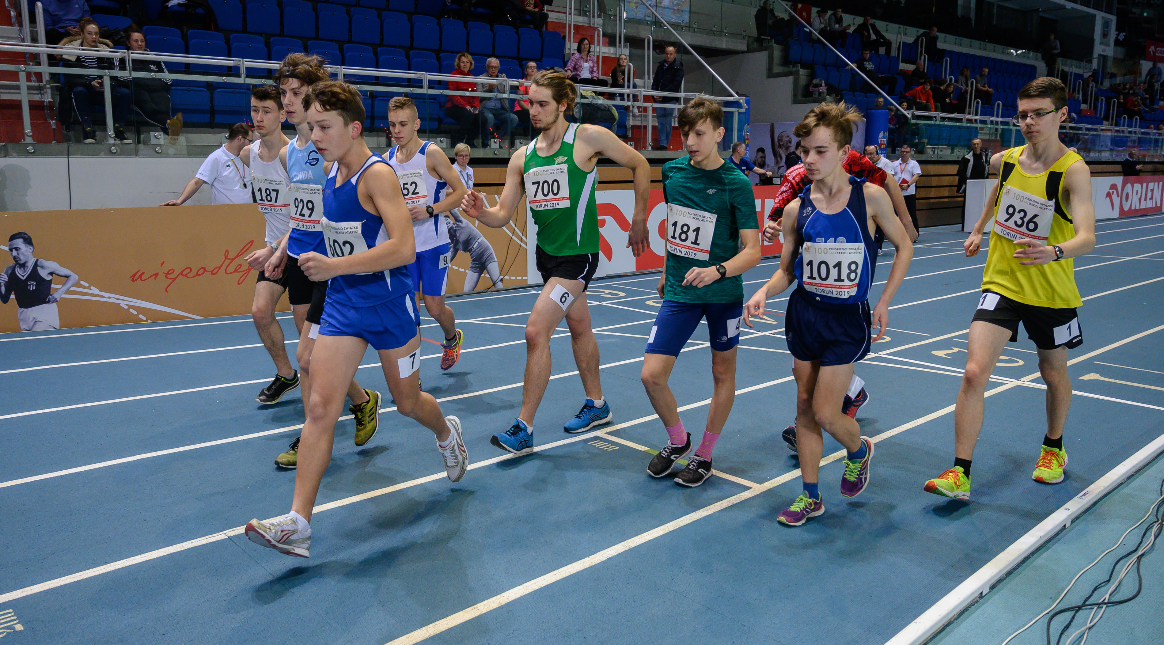 PZLA Halowe Mistrzostwa Polski U18 i U20 2019, 8.02.2019 Toruń  obrazek 19