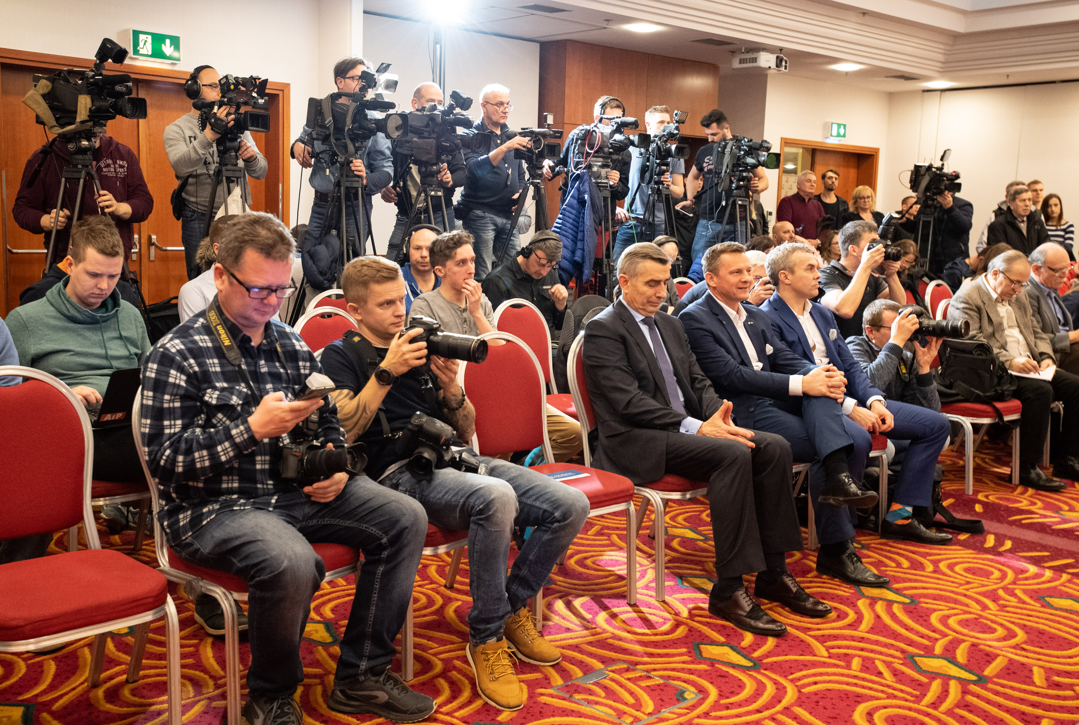 35. Halowe Mistrzostwa Europy, 03.03.2019 Glasgow / konferencja obrazek 5