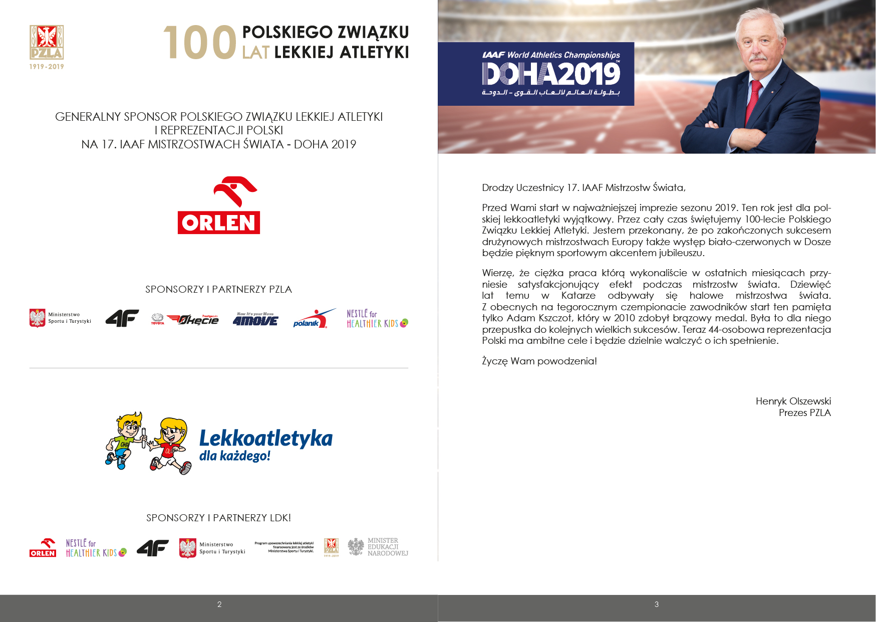 17. IAAF Mistrzostwa Świata - Folder Reprezentacji Polski obrazek 2