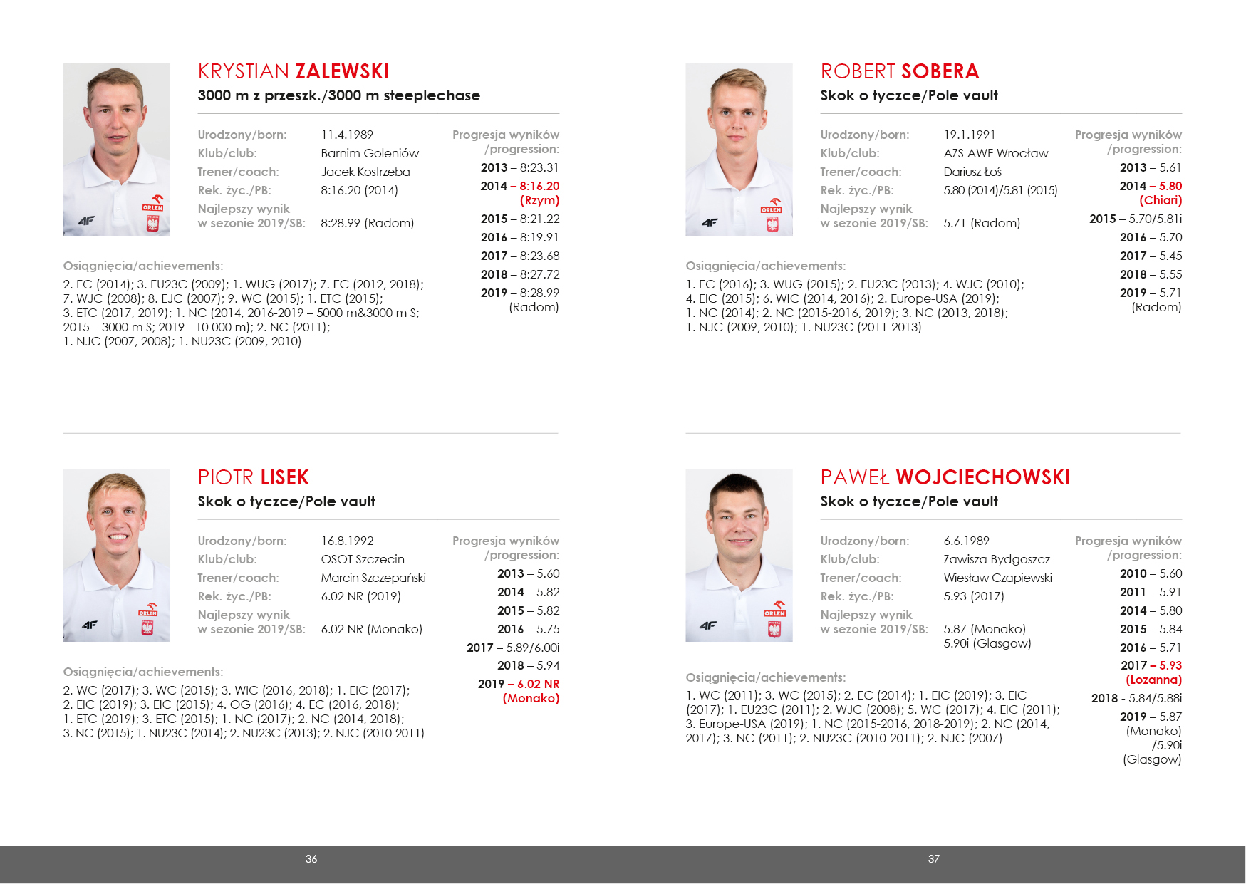 17. IAAF Mistrzostwa Świata - Folder Reprezentacji Polski obrazek 19