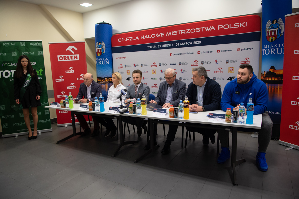 Konferencja prasowa przed 64. PZLA Halowymi Mistrzostwami Polski obrazek 14
