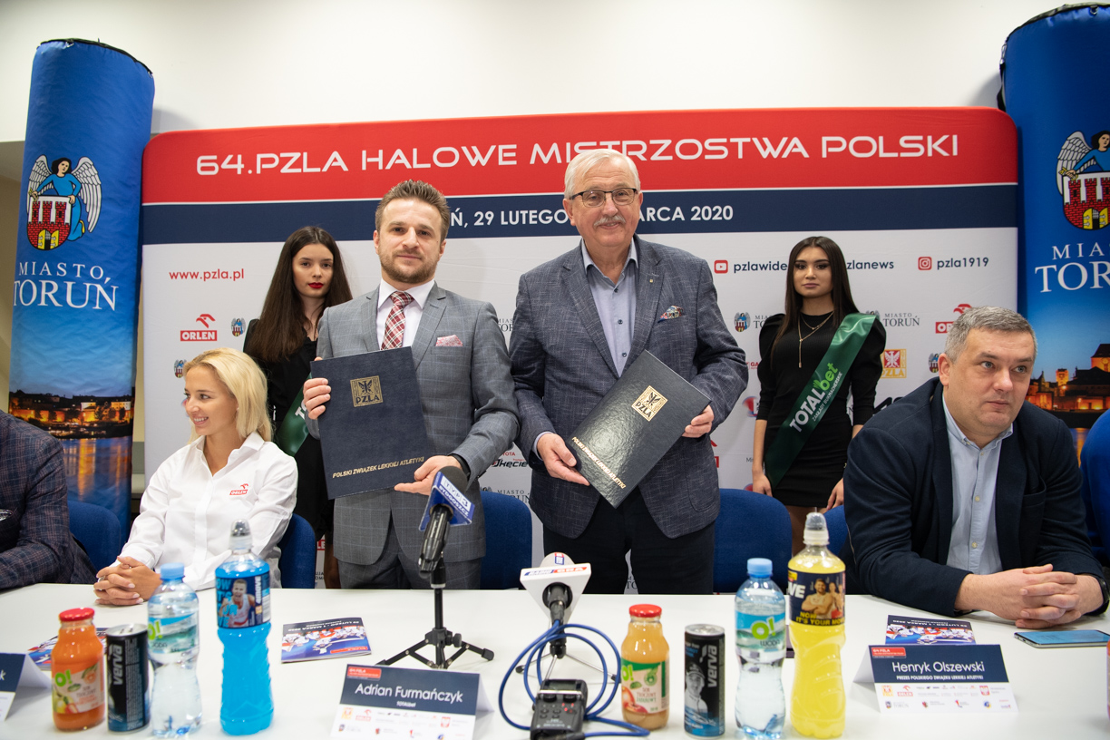Konferencja prasowa przed 64. PZLA Halowymi Mistrzostwami Polski obrazek 1