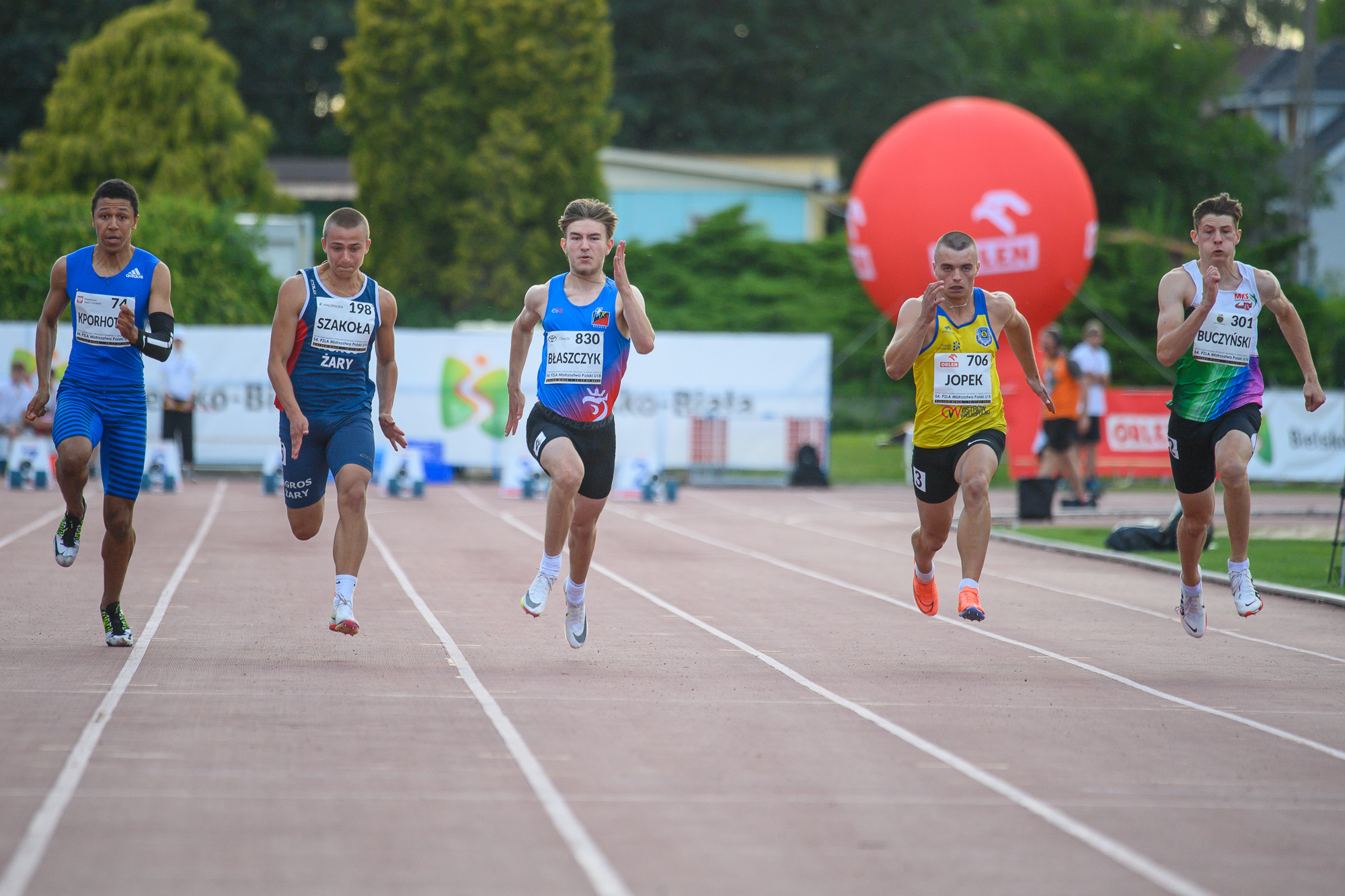 28. Ogólnopolska Olimpiada Młodzieży. 54. PZLA MP U18 dz. 1 obrazek 24