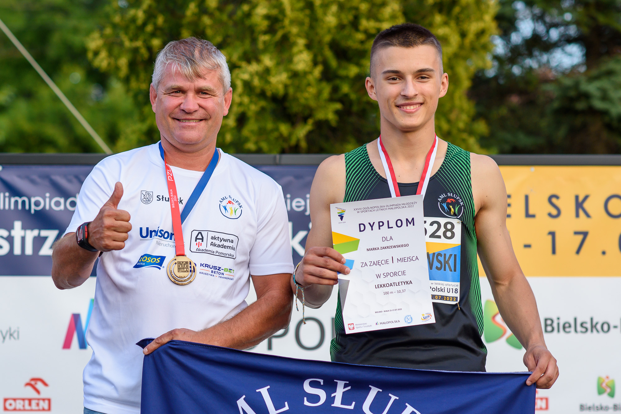 28. Ogólnopolska Olimpiada Młodzieży. 54. PZLA MP U18 dz. 1 obrazek 6
