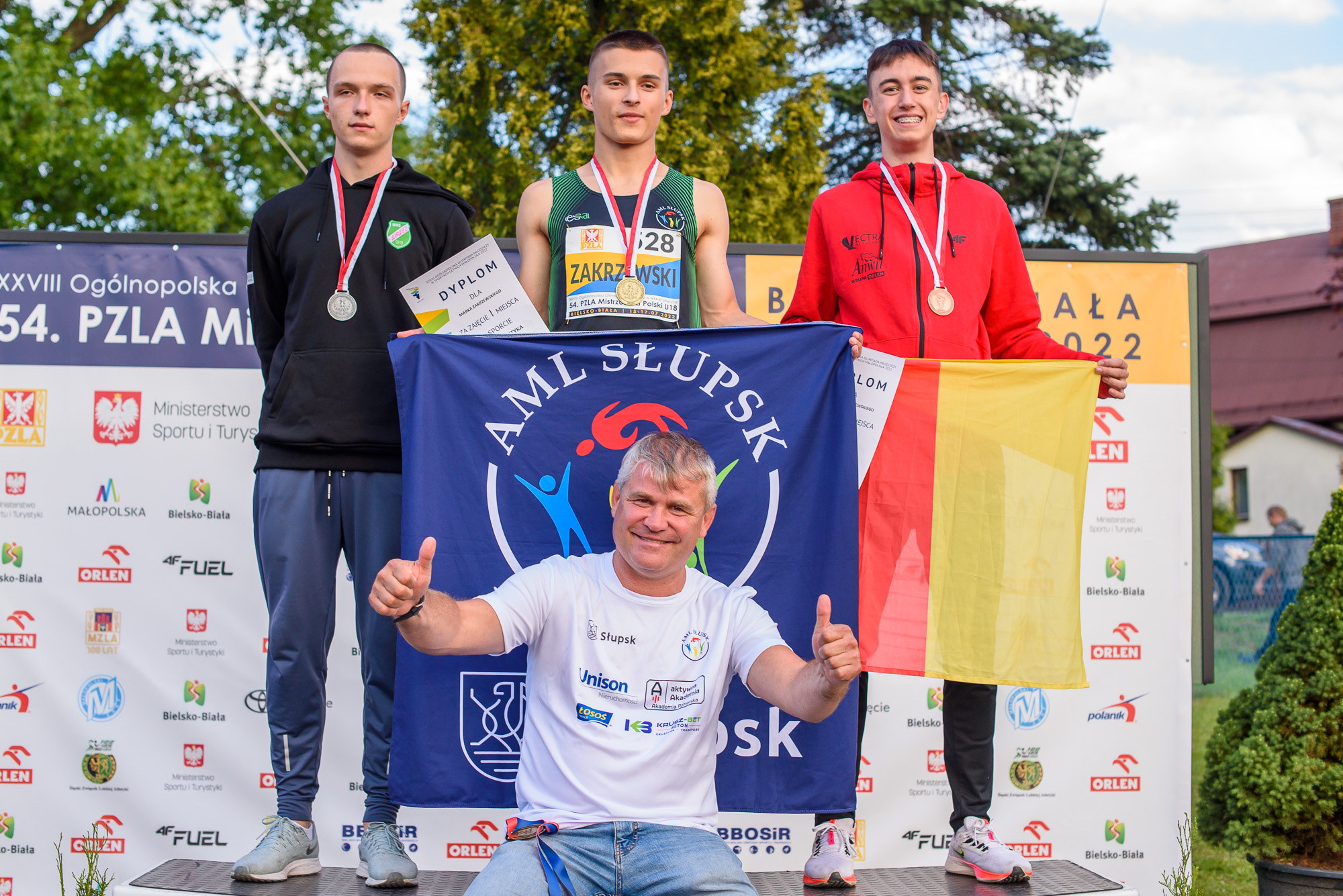 28. Ogólnopolska Olimpiada Młodzieży. 54. PZLA MP U18 dz. 1 obrazek 7