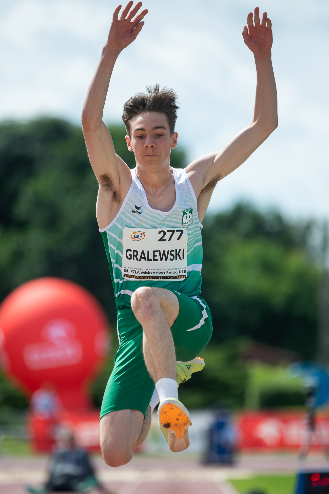 28. Ogólnopolska Olimpiada Młodzieży. 54. PZLA MP U18 dz. 3 obrazek 5
