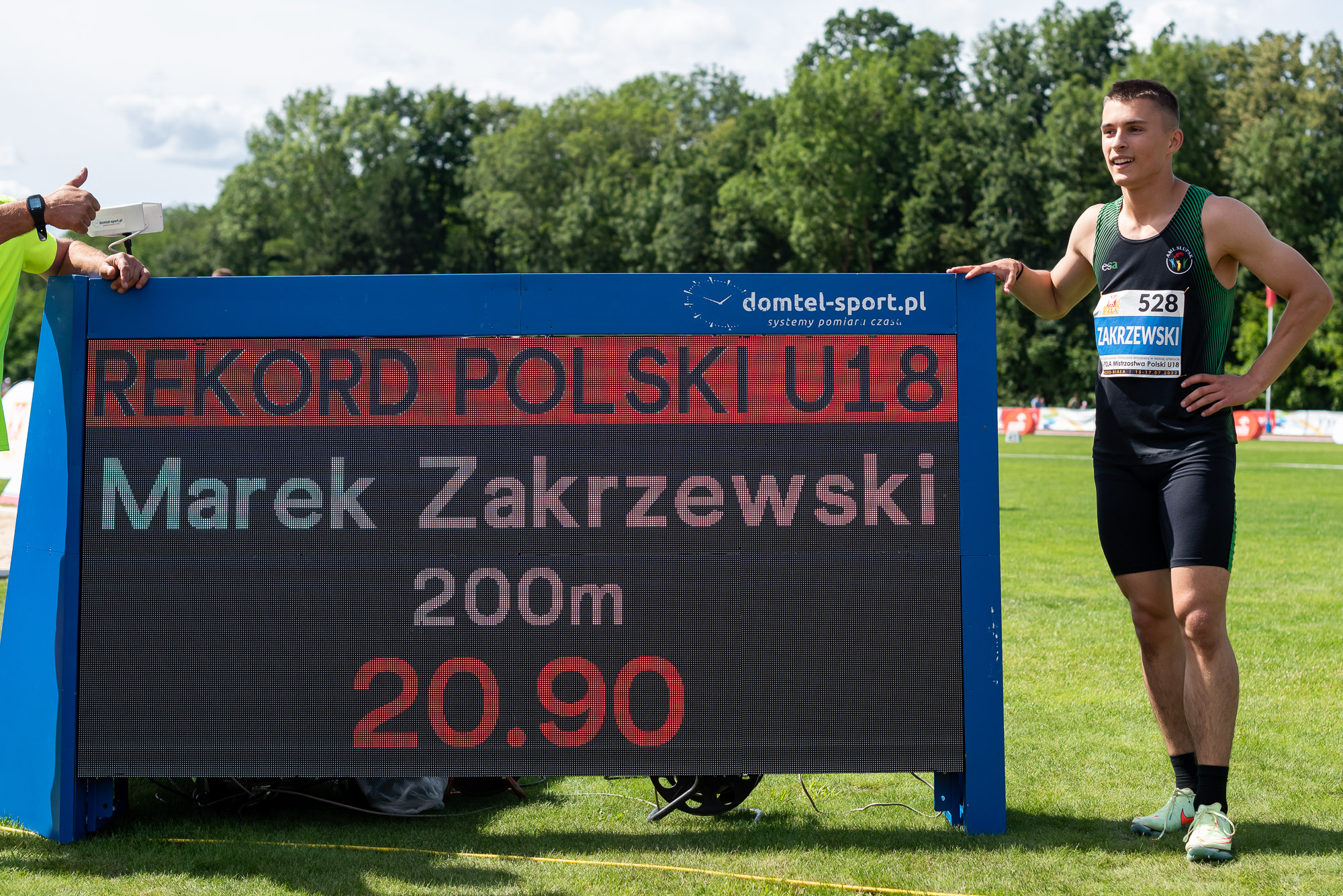 28. Ogólnopolska Olimpiada Młodzieży. 54. PZLA MP U18 dz. 3 obrazek 13