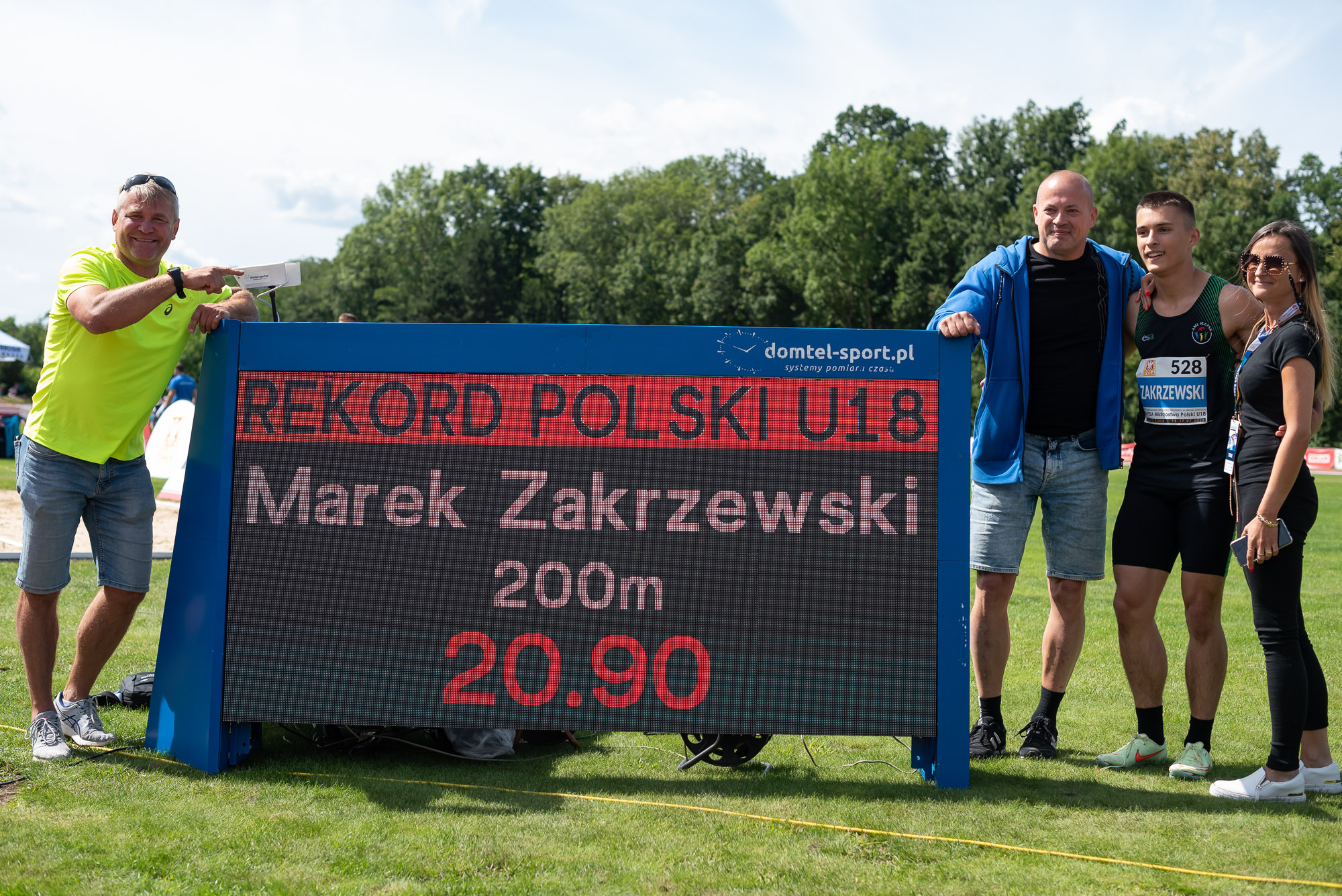 28. Ogólnopolska Olimpiada Młodzieży. 54. PZLA MP U18 dz. 3 obrazek 14