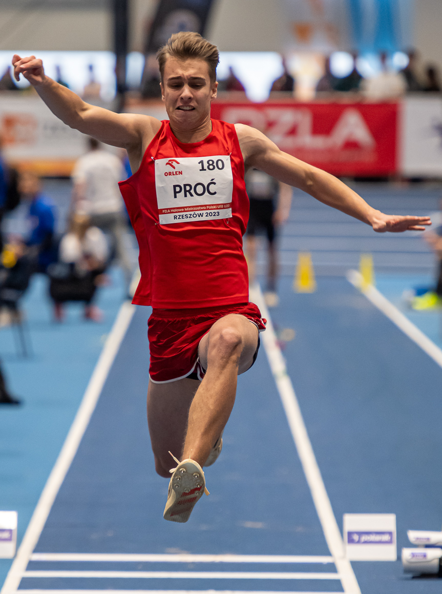 PZLA Halowe Mistrzostwa Polski U18 i U20, Rzeszów 2023 dzień III obrazek 8