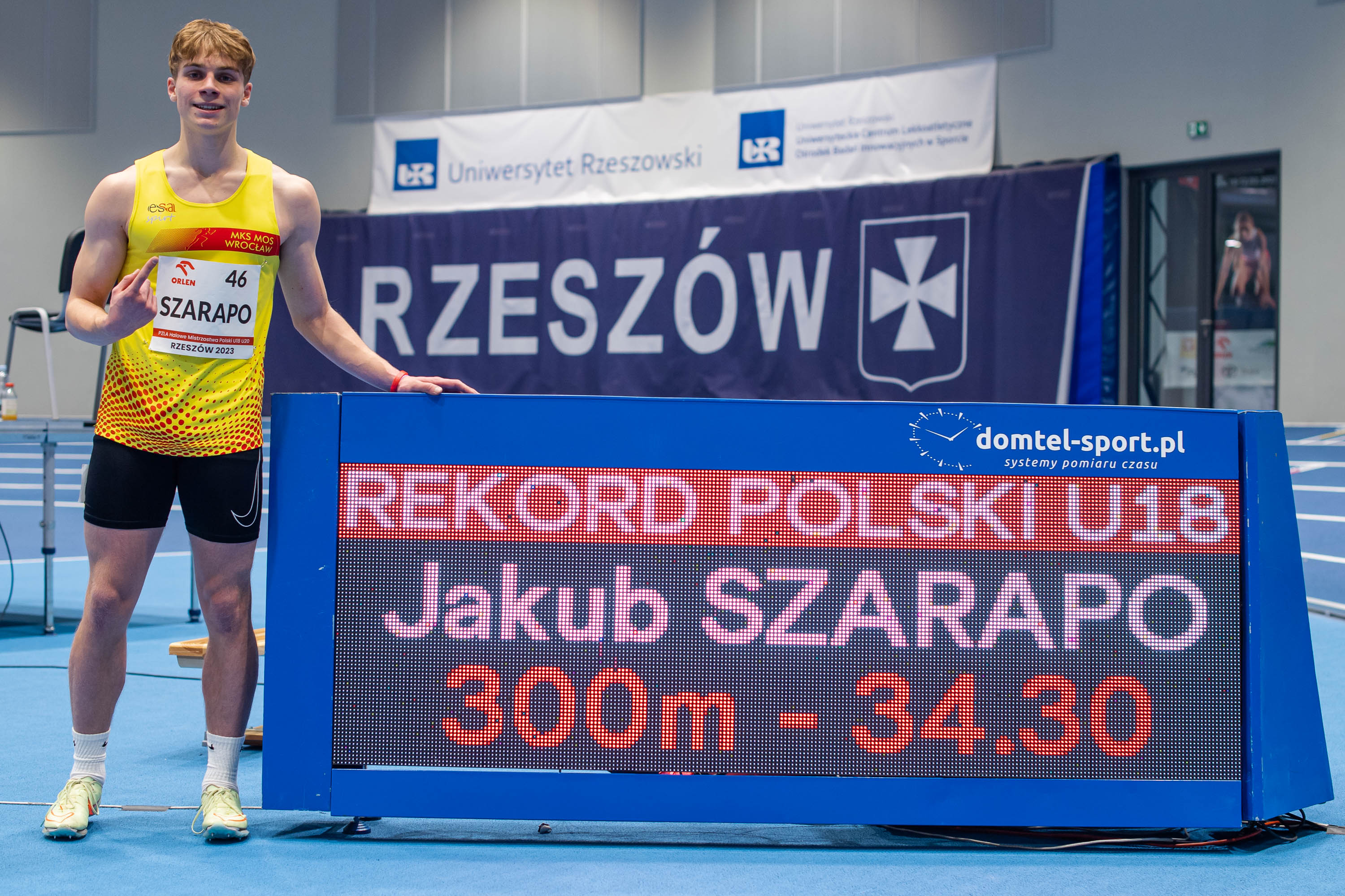 PZLA Halowe Mistrzostwa Polski U18 i U20, Rzeszów 2023 dzień II  obrazek 6