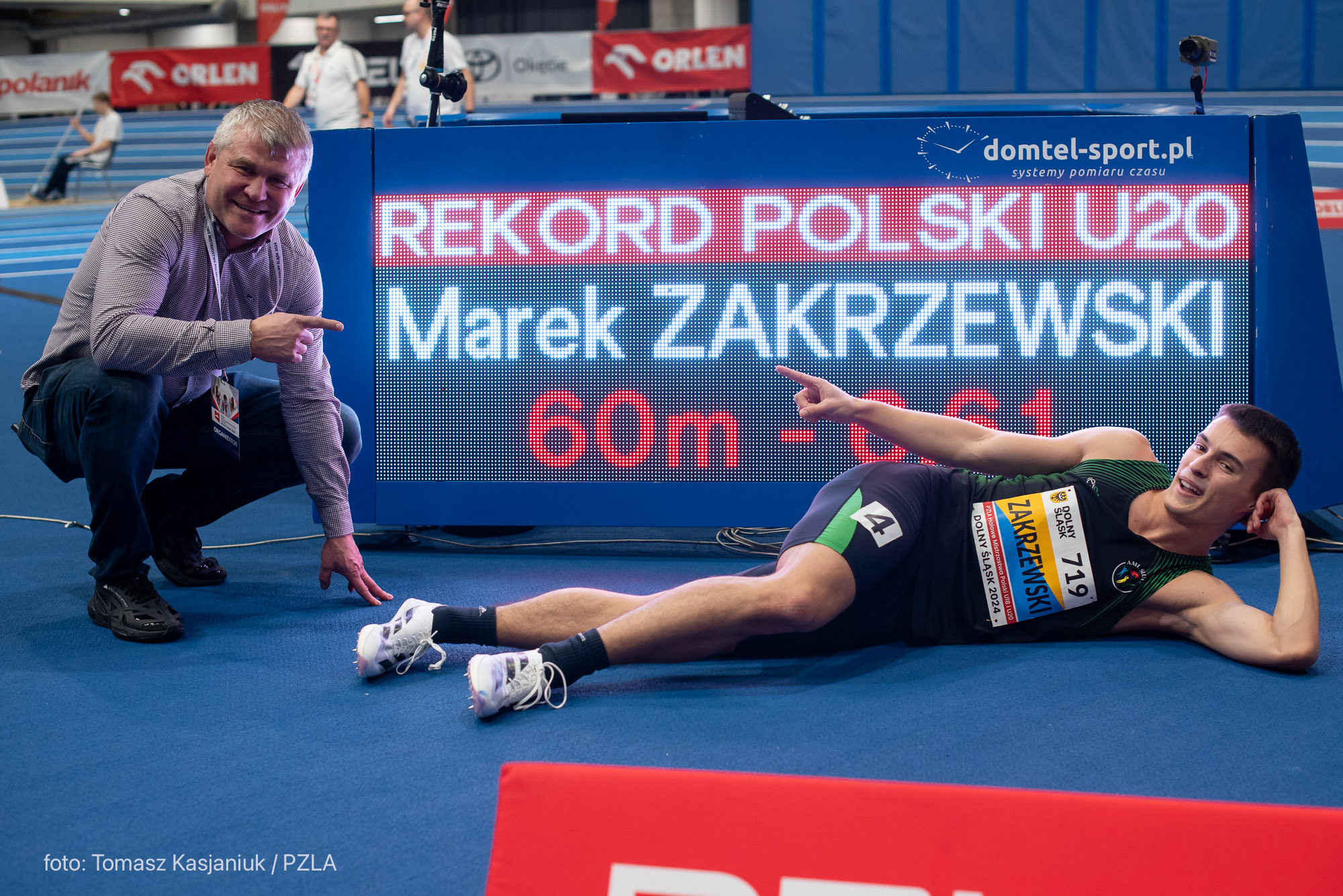 PZLA Halowe Mistrzostwa Polski U18 i U20 2024, dzień 2 obrazek 18