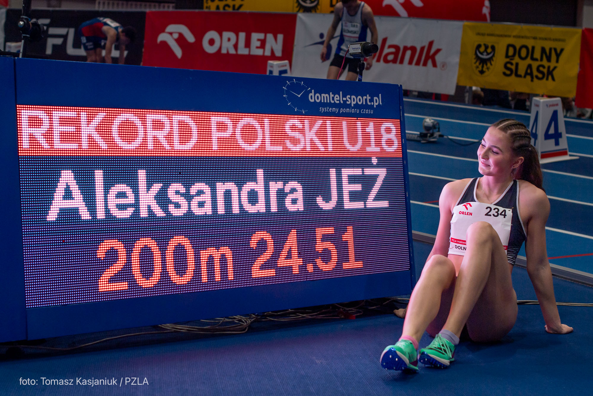 PZLA Halowe Mistrzostwa Polski U18 i U20 2024, dzień 3 obrazek 10