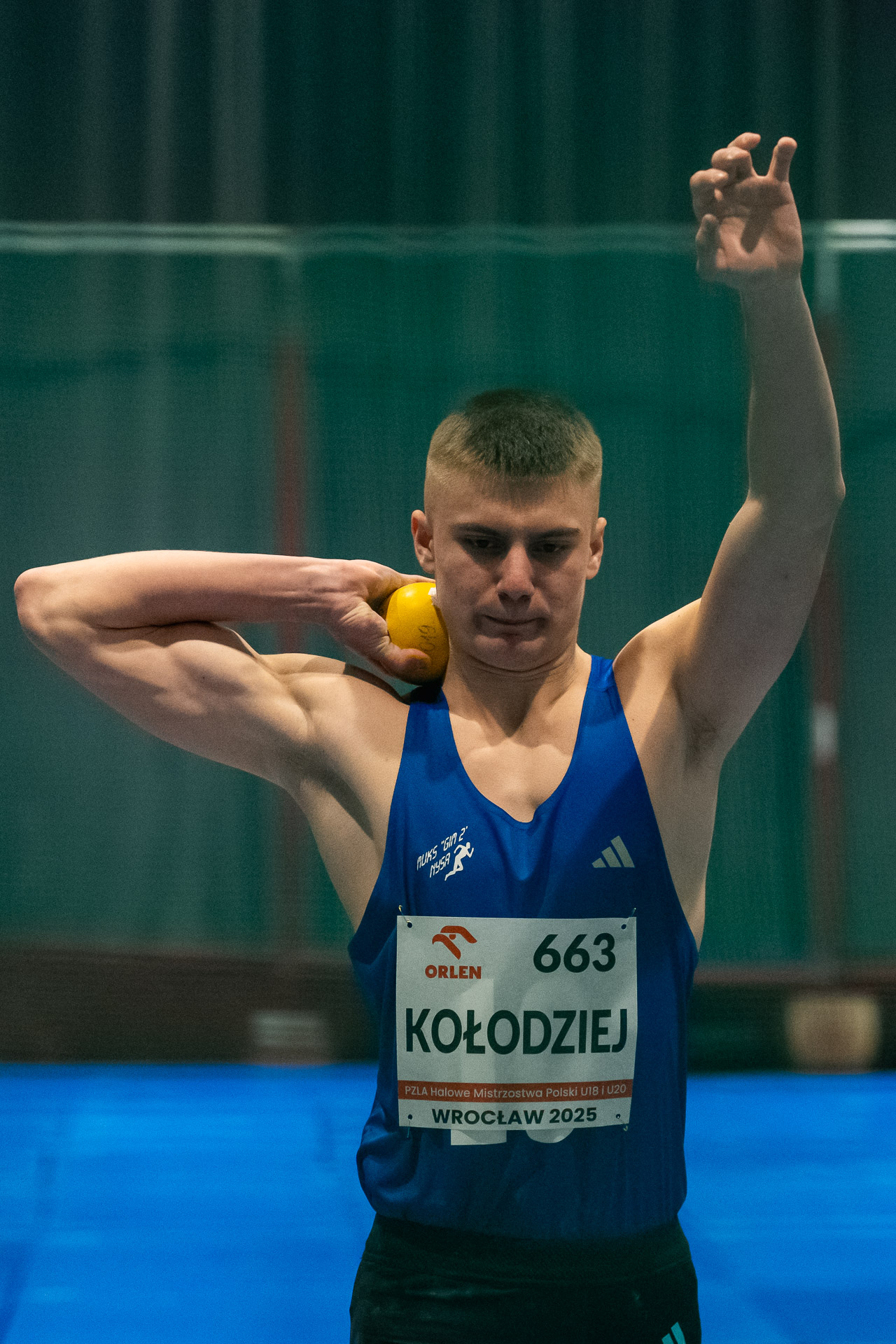 PZLA Halowe Mistrzostwa Polski U18 i U20 2025 dzień 1 obrazek 18