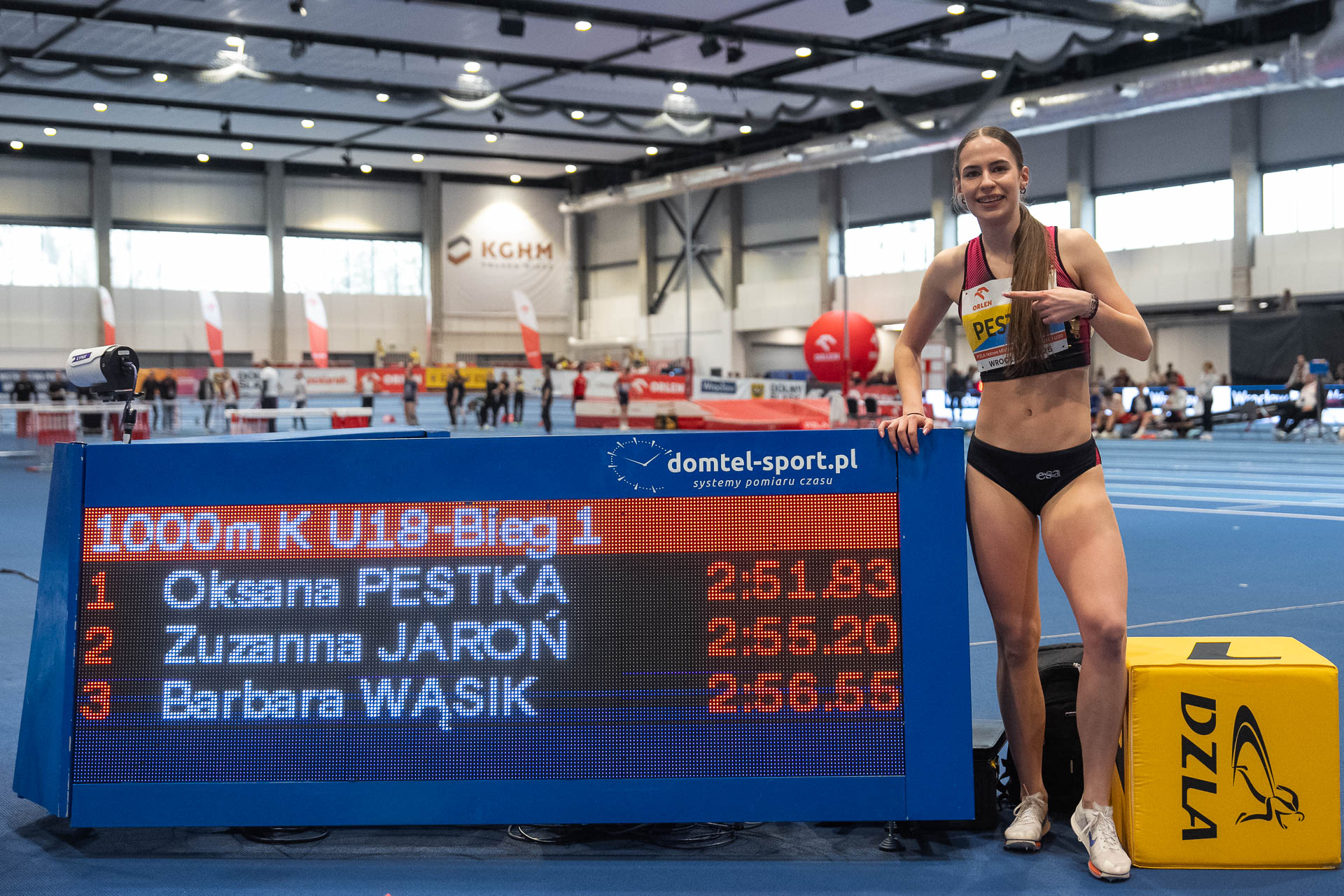 PZLA Halowe Mistrzostwa Polski U18 i U20 2025 dzień 1 obrazek 17