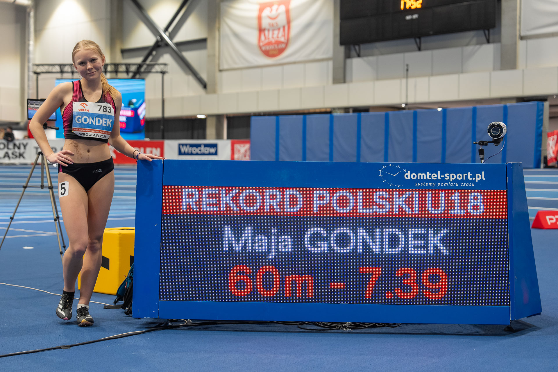 PZLA Halowe Mistrzostwa Polski U18 i U20 2025 dzień 1 obrazek 21