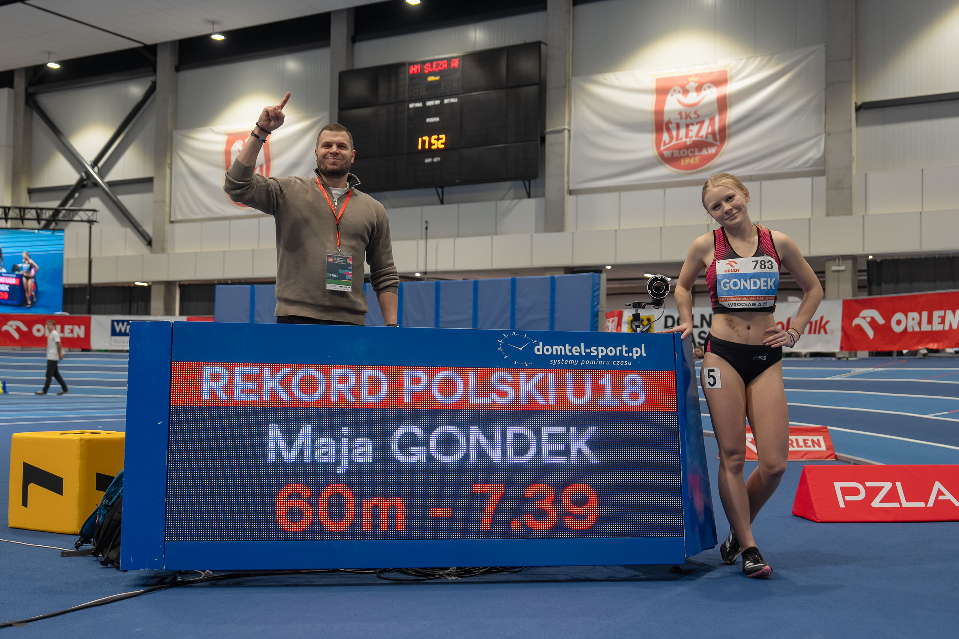 PZLA Halowe Mistrzostwa Polski U18 i U20 2025 dzień 1 obrazek 22