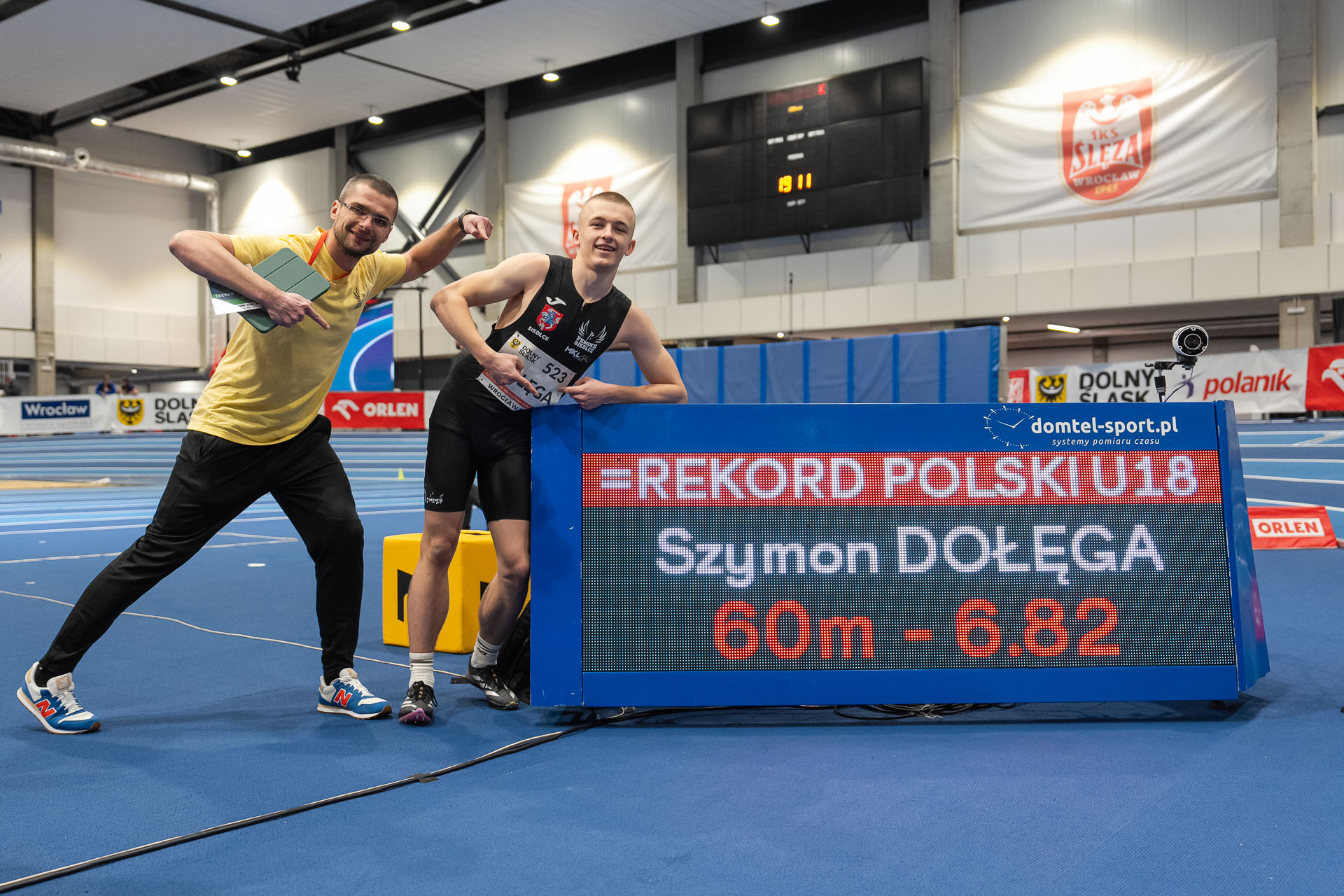 PZLA Halowe Mistrzostwa Polski U18 i U20 2025 dzień 1 obrazek 13