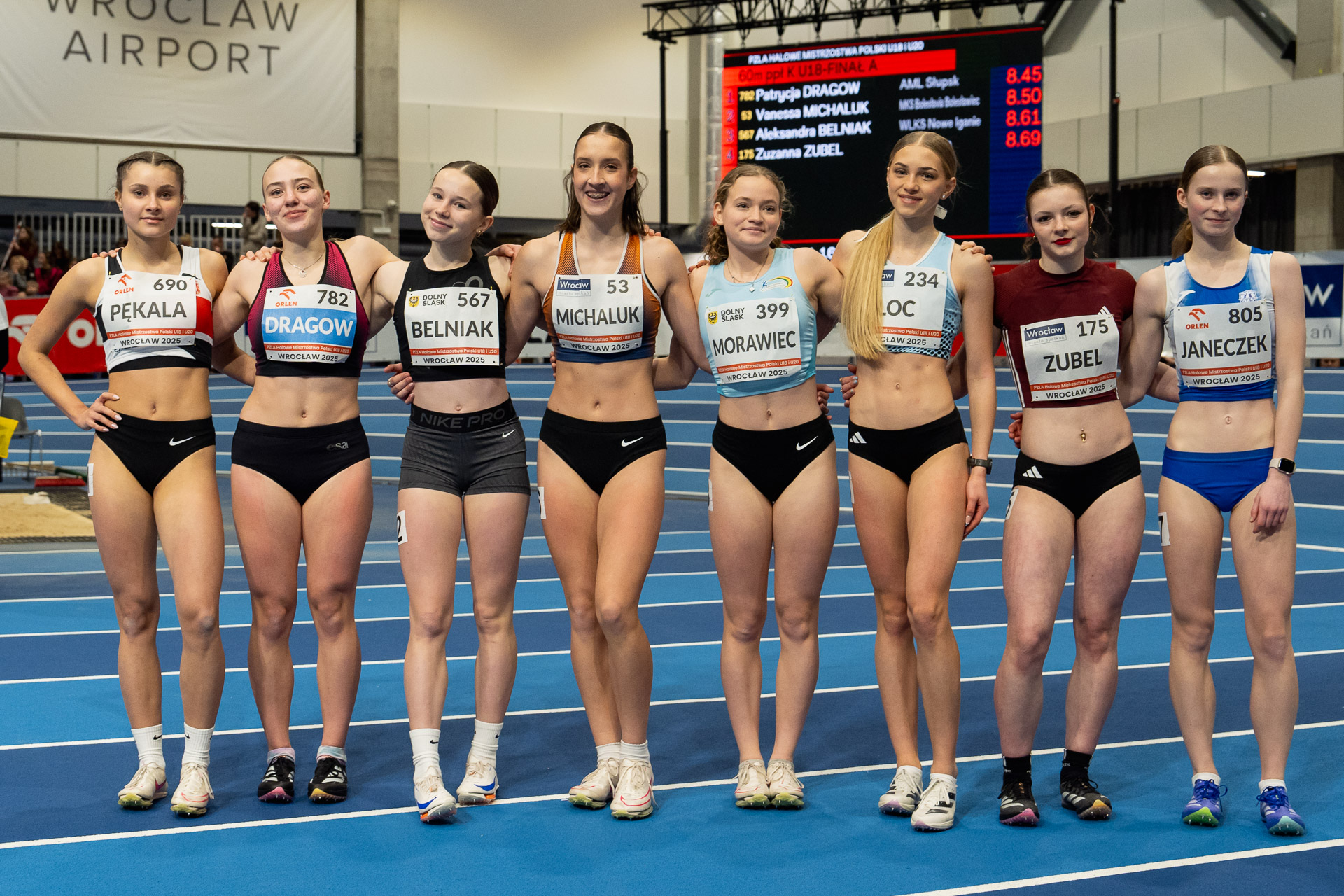 PZLA Halowe Mistrzostwa Polski U18 i U20 2025 dzień 3 obrazek 1