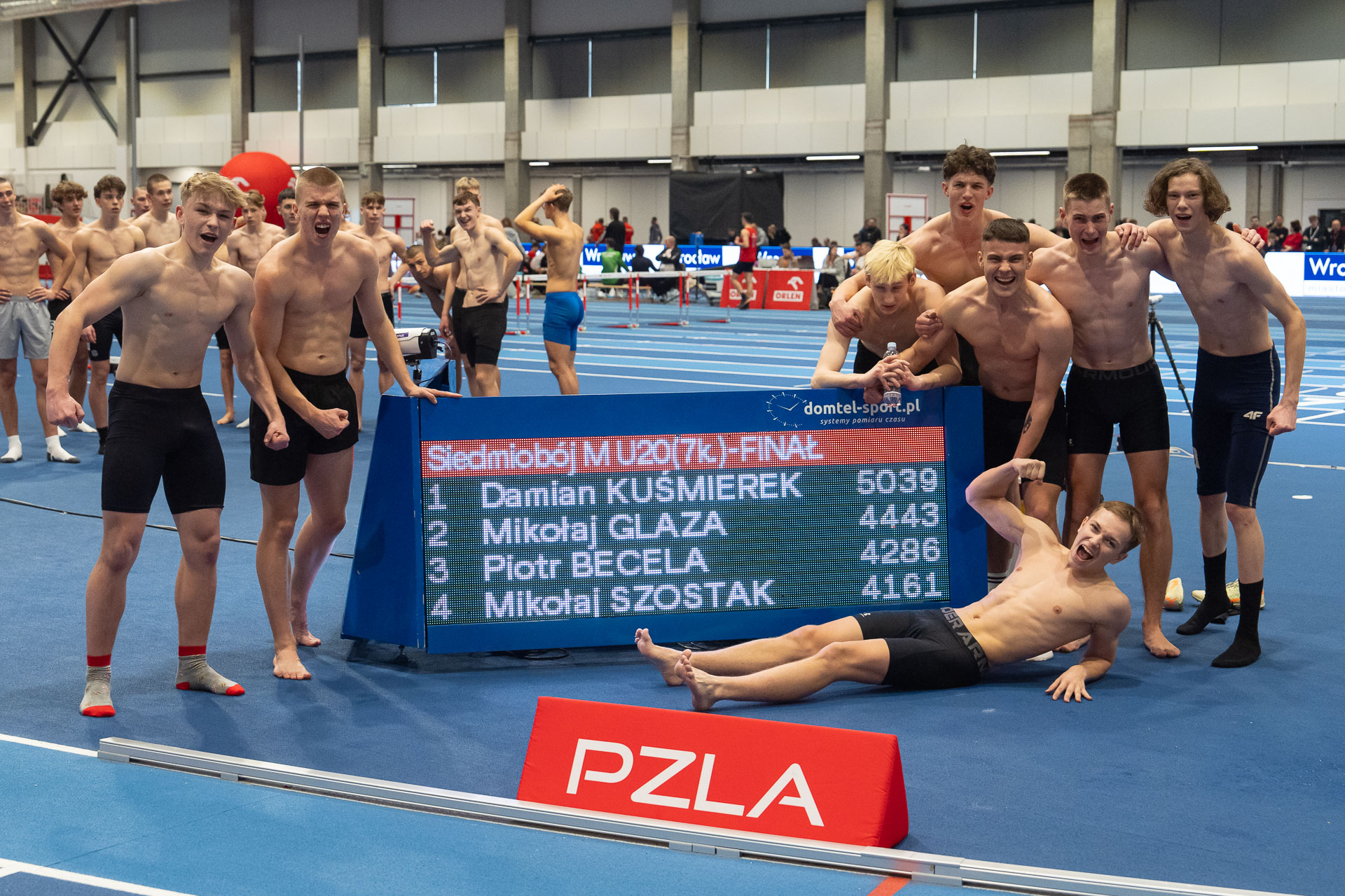 PZLA Halowe Mistrzostwa Polski U18 i U20 2025 dzień 3 obrazek 23