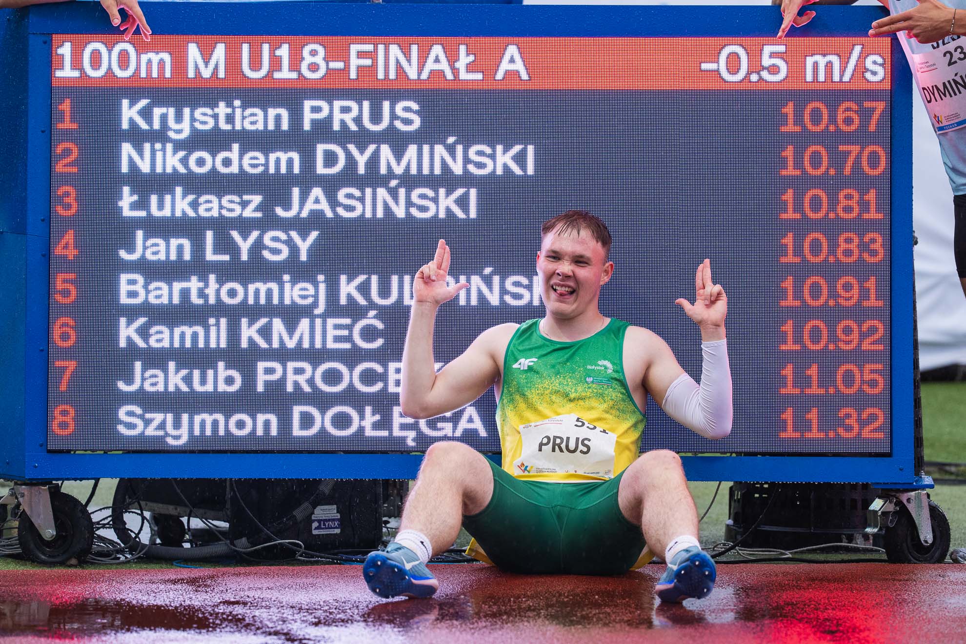 31. Ogólnopolska Olimpiada Młodzieży. 57. PZLA MP U18, dzień 1 obrazek 16