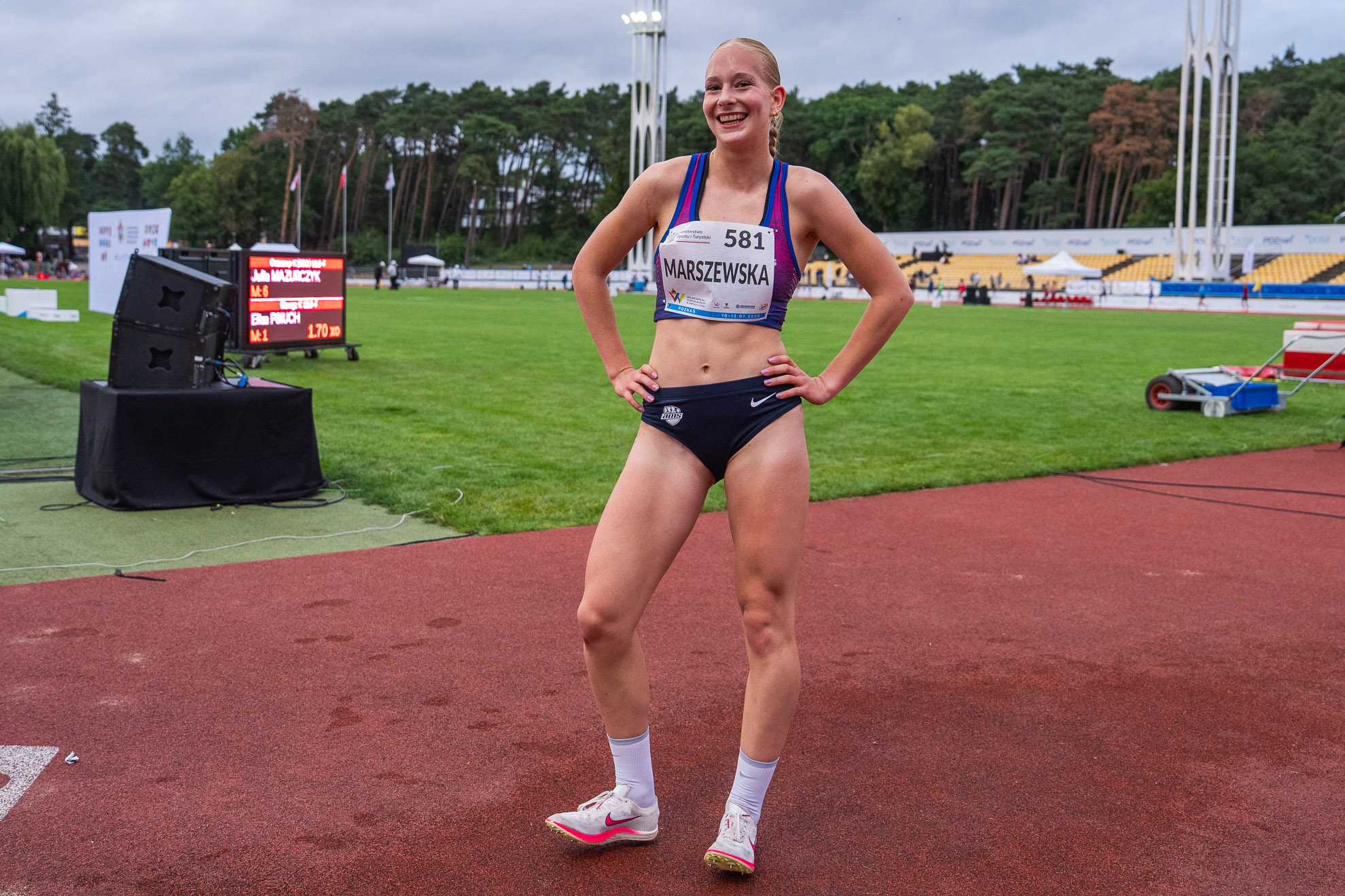 31. Ogólnopolska Olimpiada Młodzieży. 57. PZLA MP U18, dzień 2 obrazek 14
