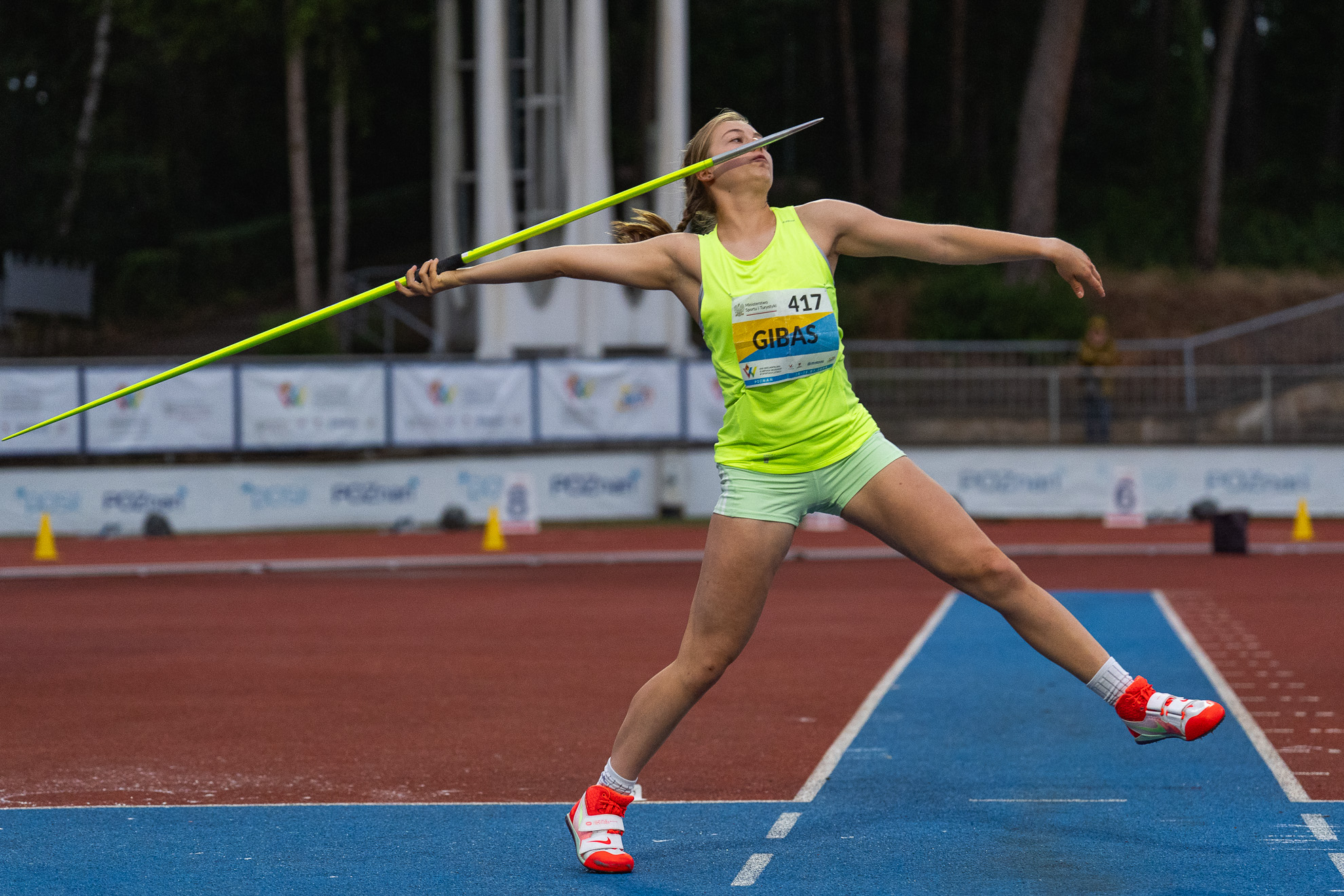 31. Ogólnopolska Olimpiada Młodzieży. 57. PZLA MP U18, dzień 2 obrazek 3