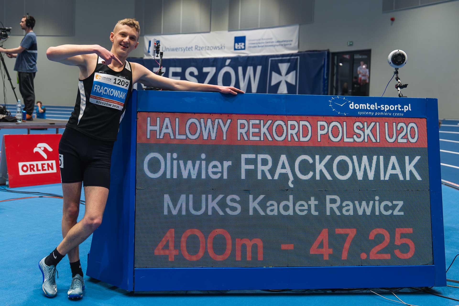 PZLA Halowe Mistrzostwa Polski U18 i U20 2026. Dzień 3 obrazek 15