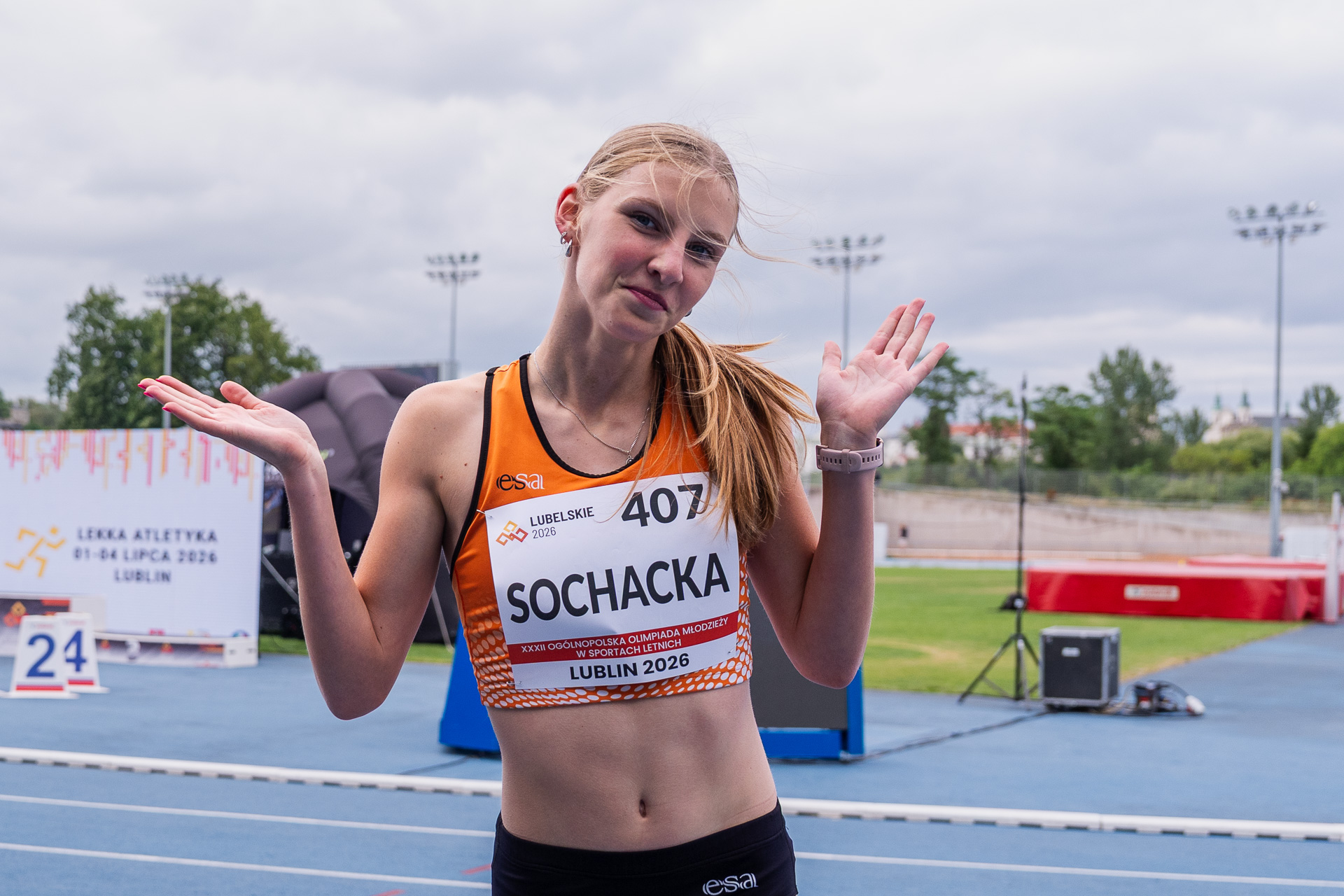 32. Ogólnopolska Olimpiada Młodzieży. 58. PZLA MP U18 dz. 3 obrazek 2
