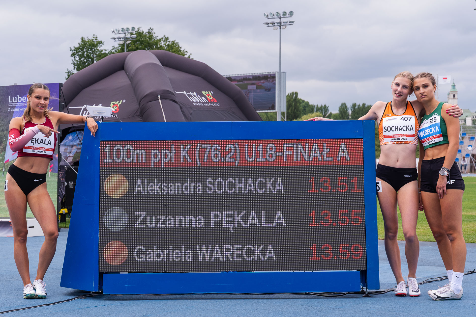 32. Ogólnopolska Olimpiada Młodzieży. 58. PZLA MP U18 dz. 3 obrazek 4